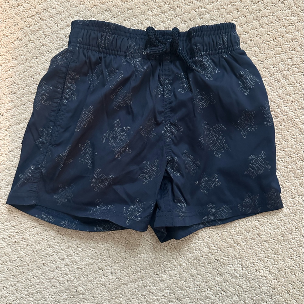 Vilebrequin Kids Swim Trunks - Navy Blue